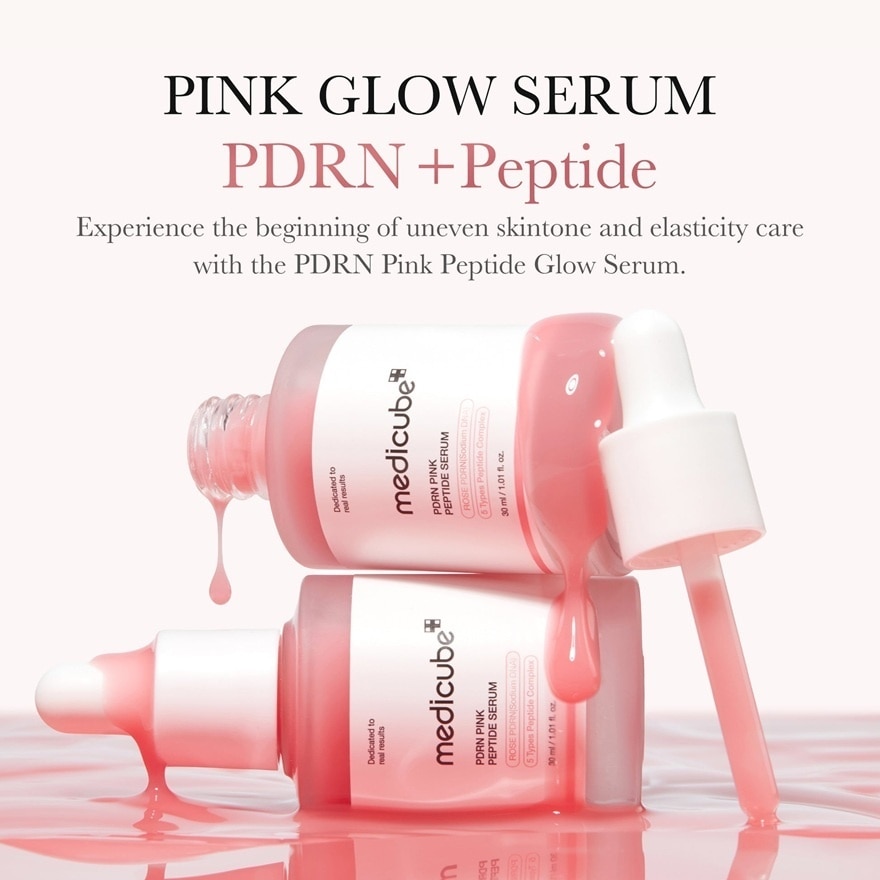 PDRN Pink Peptide Brightening Glow Serum 30ml