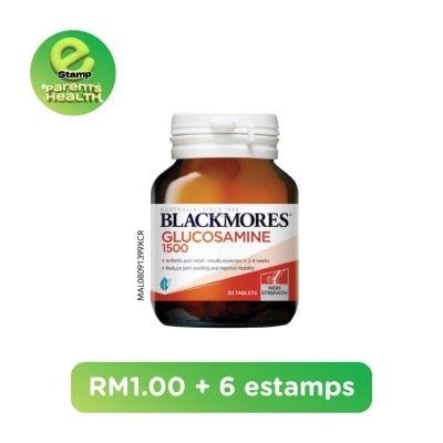 ESTAMP BLACKMORES Glucosamine 1500MG 30S