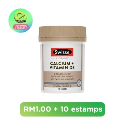 ESTAMP - SWISSE Ultiboost Calcium + Vitamin D3 90s