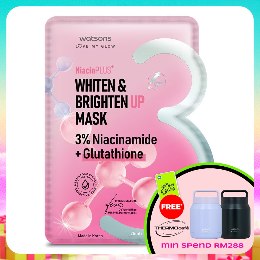 Niacin Whiten & Brighten Up Mask 1s