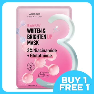 WATSONS Niacin Whiten & Brighten Up Mask 1s