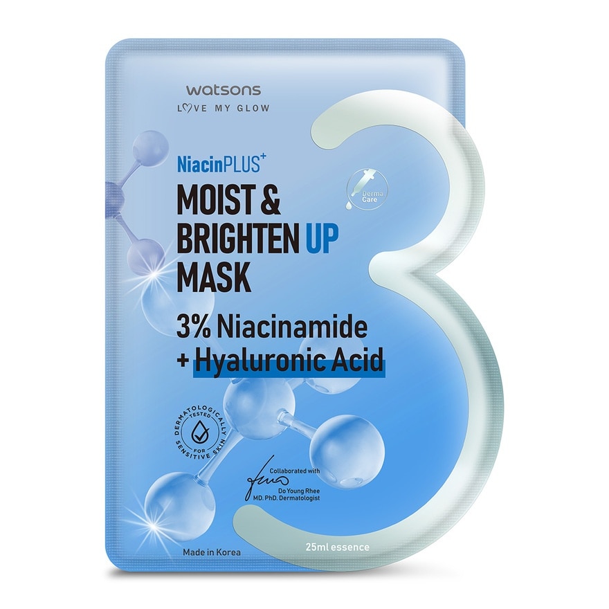 Niacin Moist & Brighten Up Mask 1s