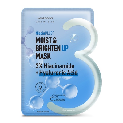 WATSONS - Niacin Moist & Brighten Up Mask 1s