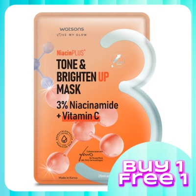 WATSONS Niacin Tone & Brigthen Up Mask 1s