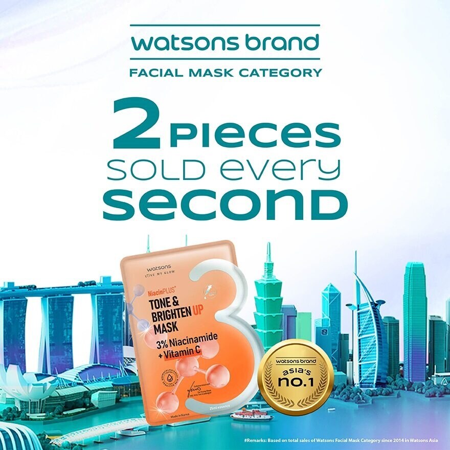 Niacin Tone & Brigthen Up Mask 1s