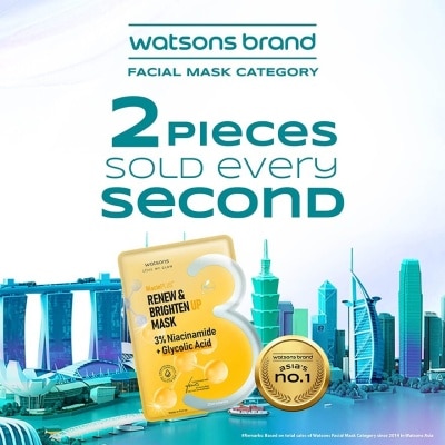 WATSONS Niacin Renew & Brigthen Up Mask 1s