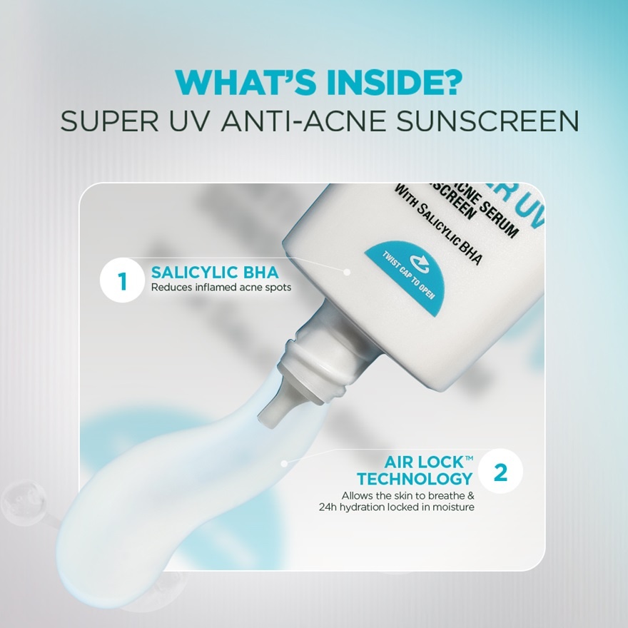 Super UV Anti-Acne Serum Sunscreen 30ml image