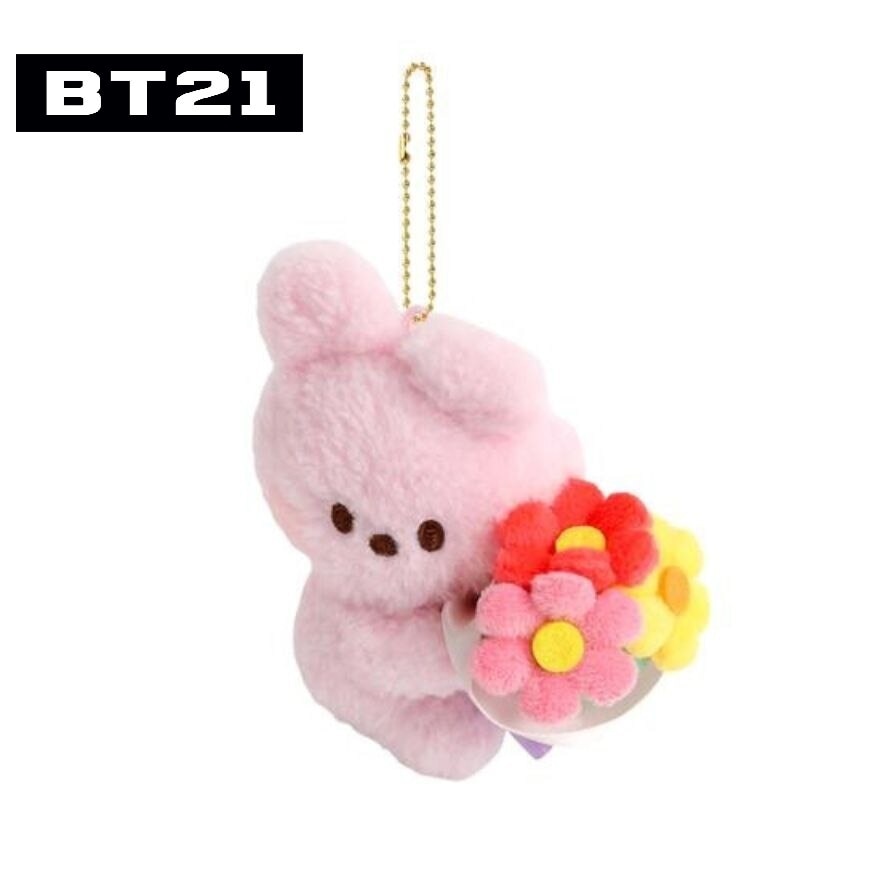 BTS -BT21 Plush Keyring Bouquet Cooky 1S