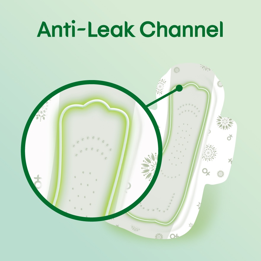 Anti-Bacteria Maxi Day Wing Pad 24cm (16s x 3 Packs) Sanitary Pad With Odor Care