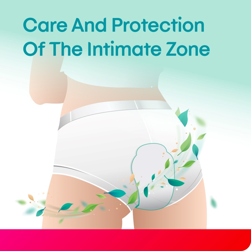 Biocare Anti Bacteria Overnight Wing Pad 32cm (12s x 3 Packs) Sanitary Pad With Odor Care image
