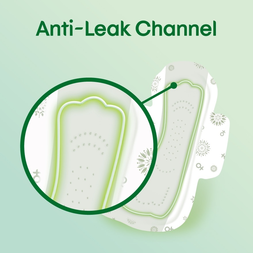 Anti-Bacteria Overnight Wing Pad 32cm (12s x 3 Packs) Sanitary Pad With Odor Care