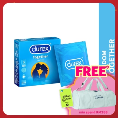 DUREX Condom Together Easy-On 3s