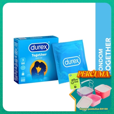 DUREX - Condom Together Easy-On 3s