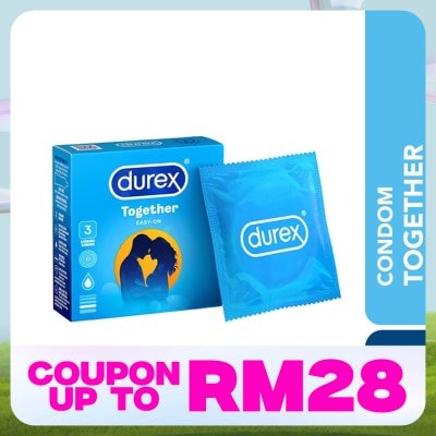 DUREX Condom Together Easy-On 3s