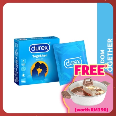 DUREX Condom Together Easy-On 3s