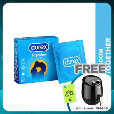 DUREX Condom Together Easy-On 3s