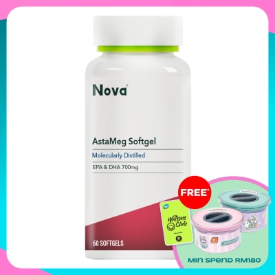 NOVA AstaMeg Softgel 60s
