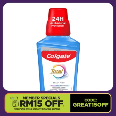 COLGATE Mouthwash Total Fresh Mint 500ml