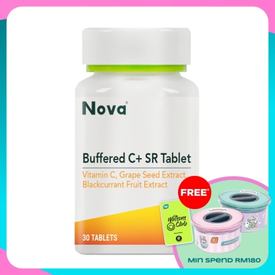 NOVA Buffered C+ SR Tablet 30s