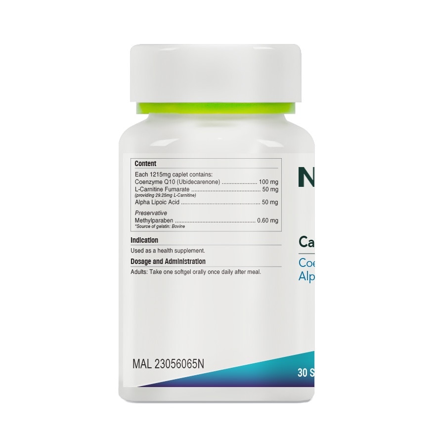 Carni-Q10 Plus Softgel 30s