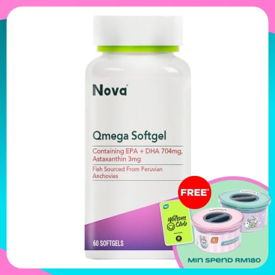 NOVA Qmega Softgel 60s