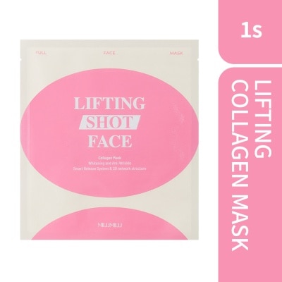 MILLIMILLI Full Face Collagen Mask Lifting shot 1s