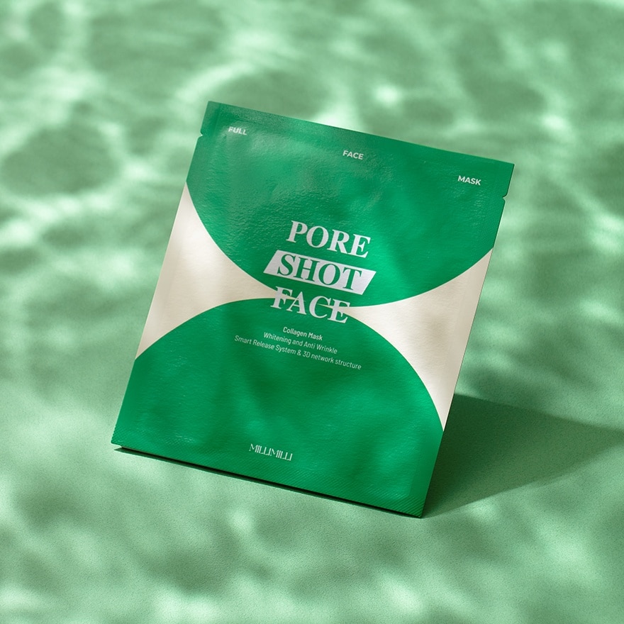 Full Face Collagen Mask Pore Shot 1s