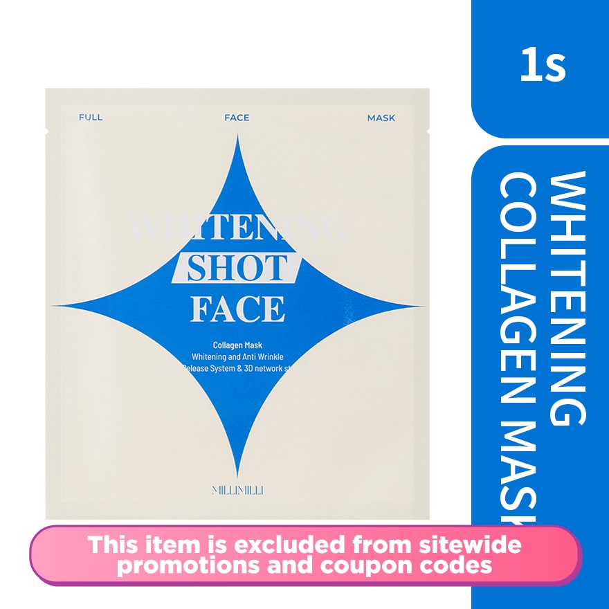 Full Face Collagen Mask Whitening 1s