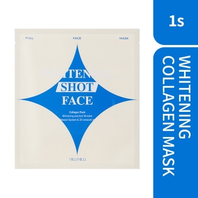 MILLIMILLI Full Face Collagen Mask Whitening 1s