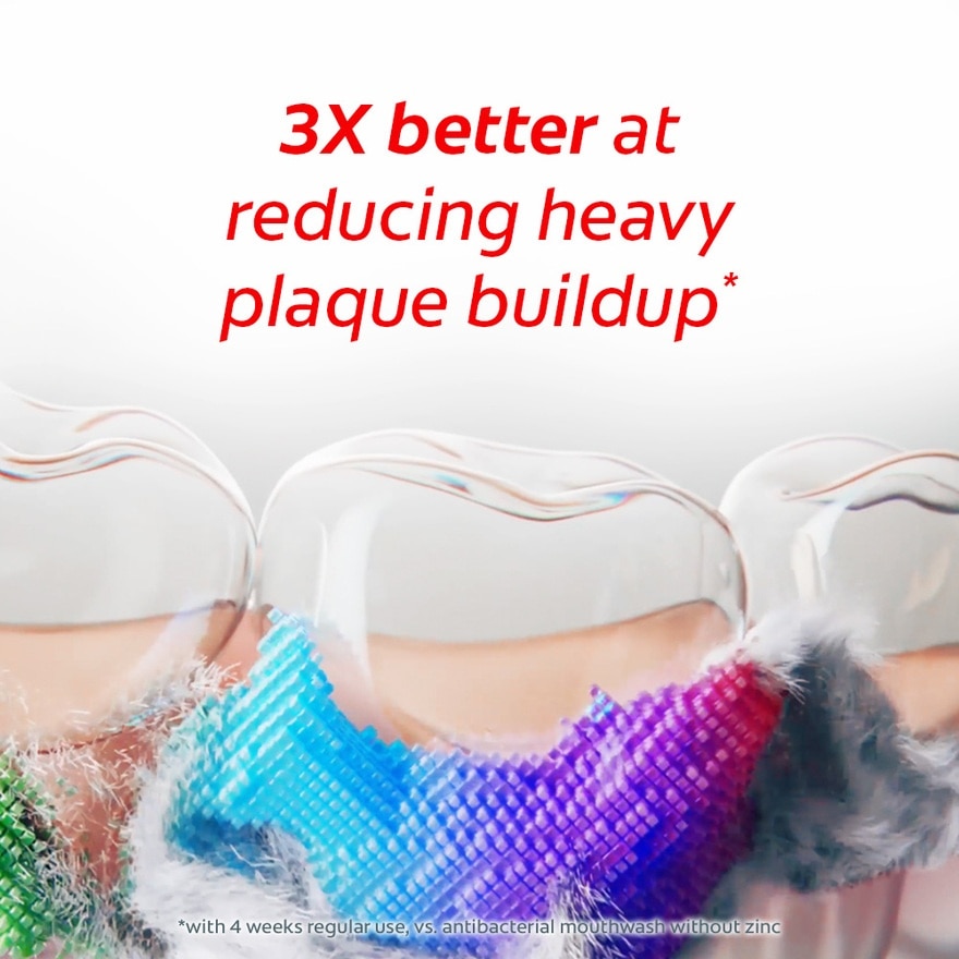 Colgate Total Plaque Release Antibacterial Mouthwash Refreshing Clear Mint 500ml