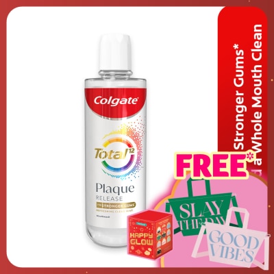 COLGATE Colgate Total Plaque Release Antibacterial Mouthwash Refreshing Clear Mint 500ml