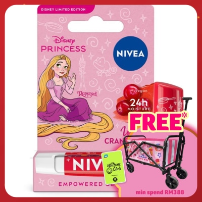 NIVEA Disney Rapunzel Wild Cranberry Lip 4.8g