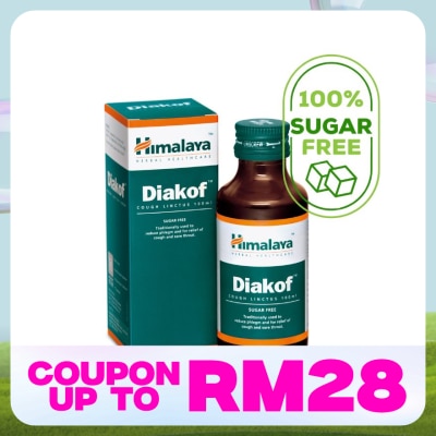 HIMALAYA Diakof Cough Linctus (Sugar Free) 100ml