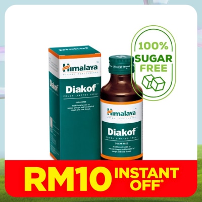HIMALAYA Diakof Cough Linctus (Sugar Free) 100ml