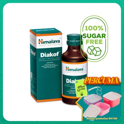 HIMALAYA - Diakof Cough Linctus (Sugar Free) 100ml