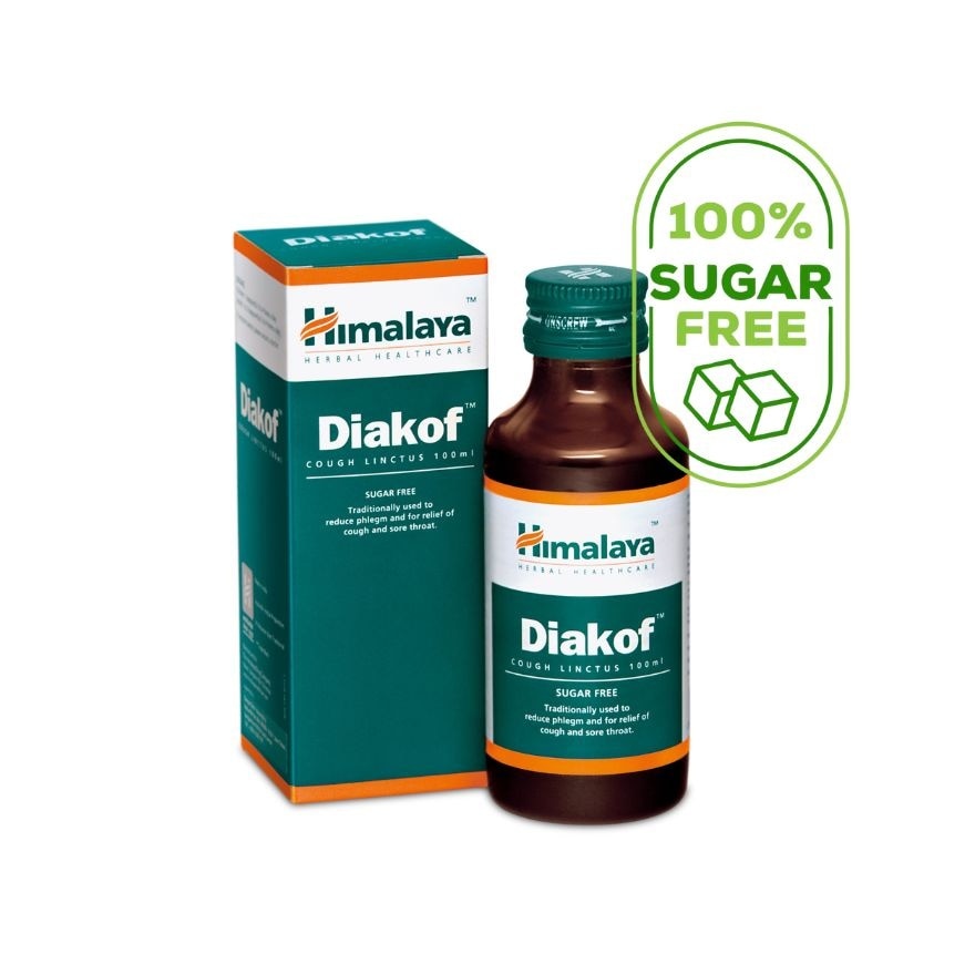 Diakof Cough Linctus (Sugar Free) 100ml