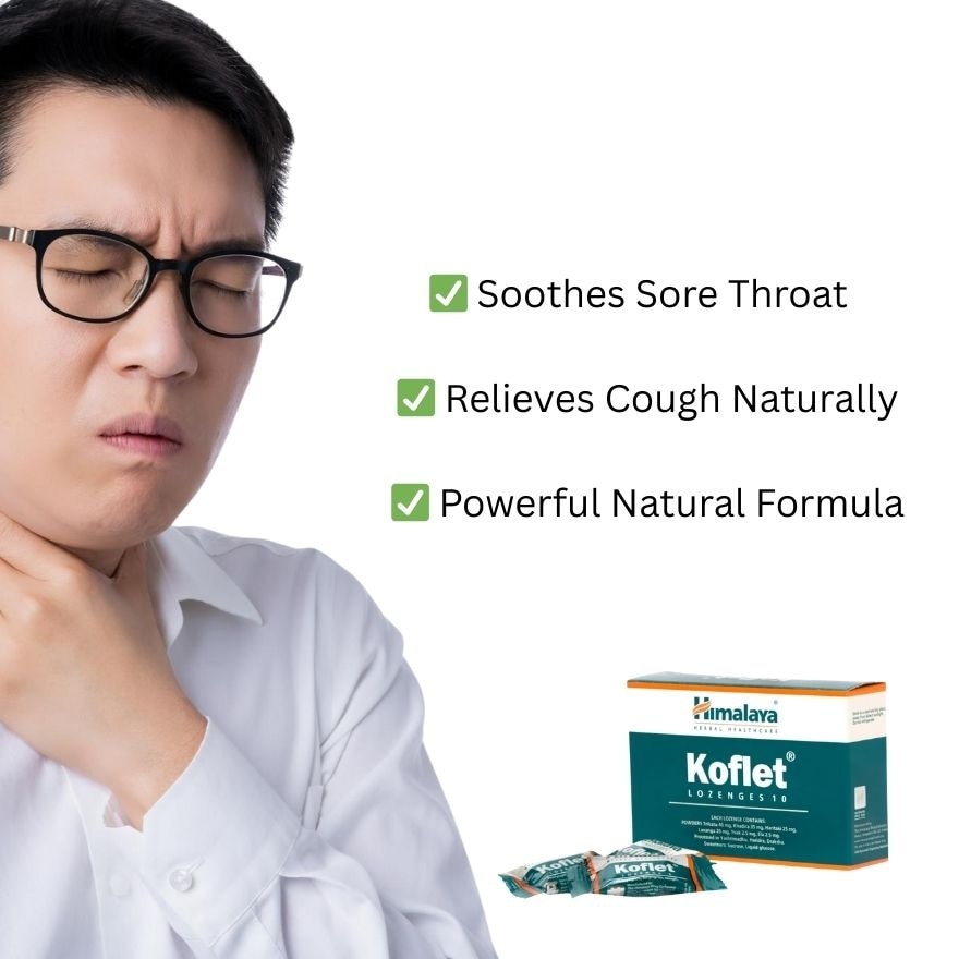 Koflet Lozenges (Herbal Lozenges) 10's