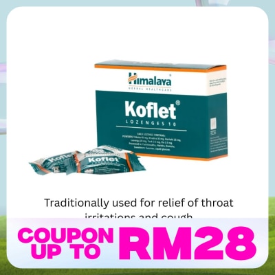 HIMALAYA Koflet Lozenges (Herbal Lozenges) 10's