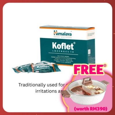 HIMALAYA Koflet Lozenges (Herbal Lozenges) 10's