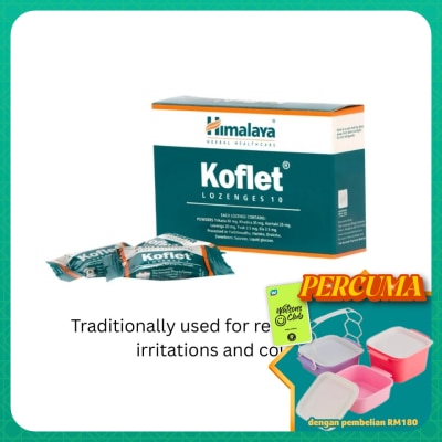 HIMALAYA - Koflet Lozenges (Herbal Lozenges) 10's