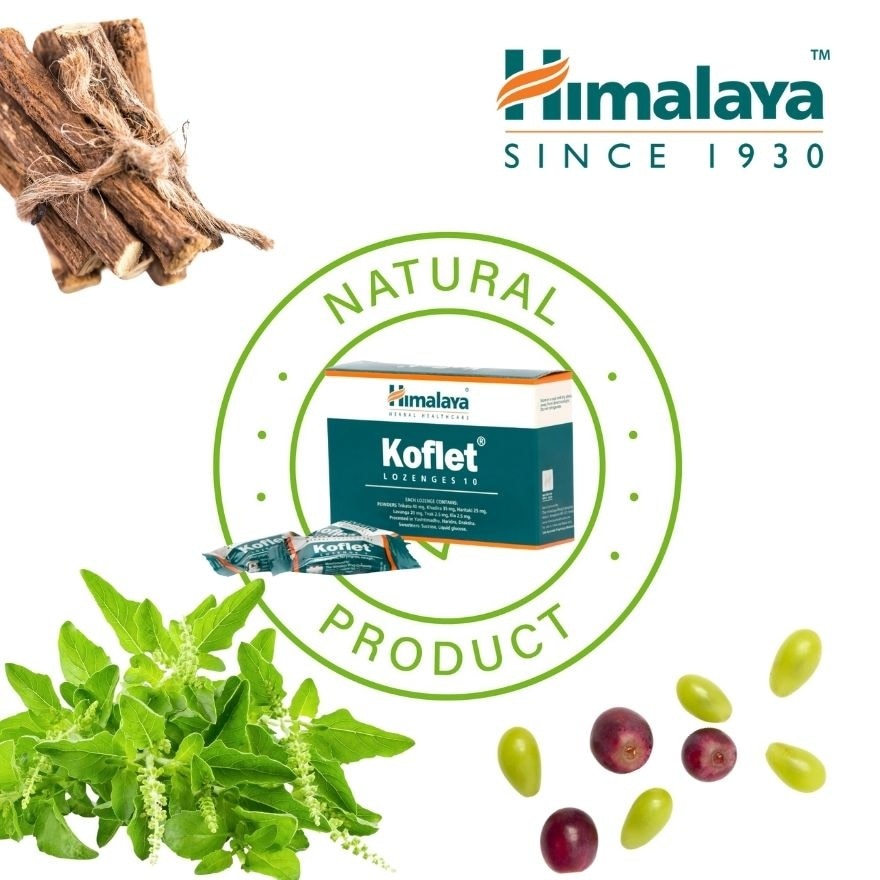 Koflet Lozenges (Herbal Lozenges) 10's