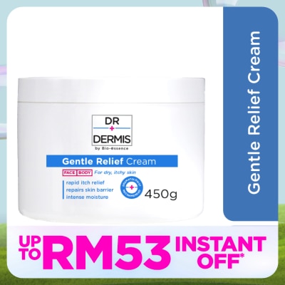 DR. DERMIS Gentle Relief Face & Body Cream 450g