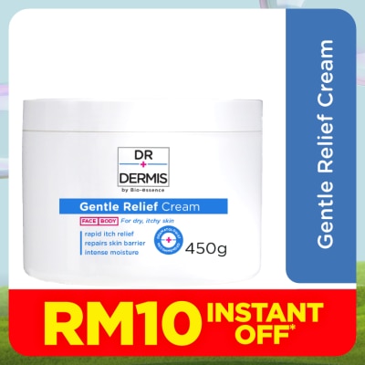 DR. DERMIS Gentle Relief Face & Body Cream 450g