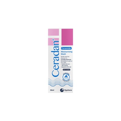 CERADAN - Moisturising Wash For Face & Body 30ml