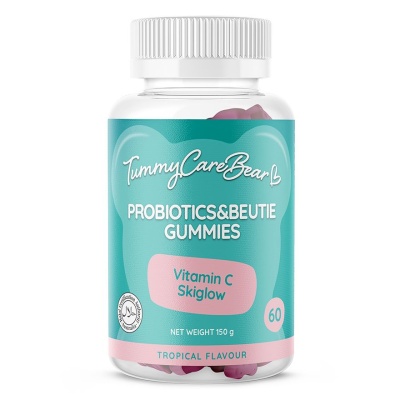 TUMMY CARE BEAR - Probiotic & Beutie Gummies 60s
