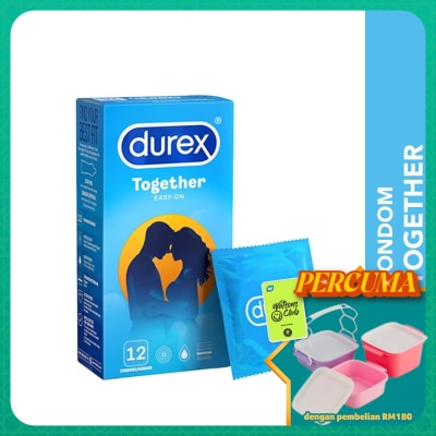 DUREX - Condom Together Easy-On 12s