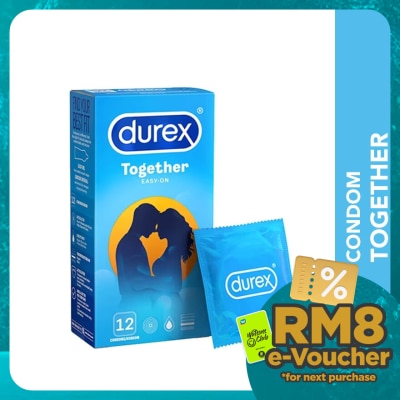 DUREX Condom Together Easy-On 12s