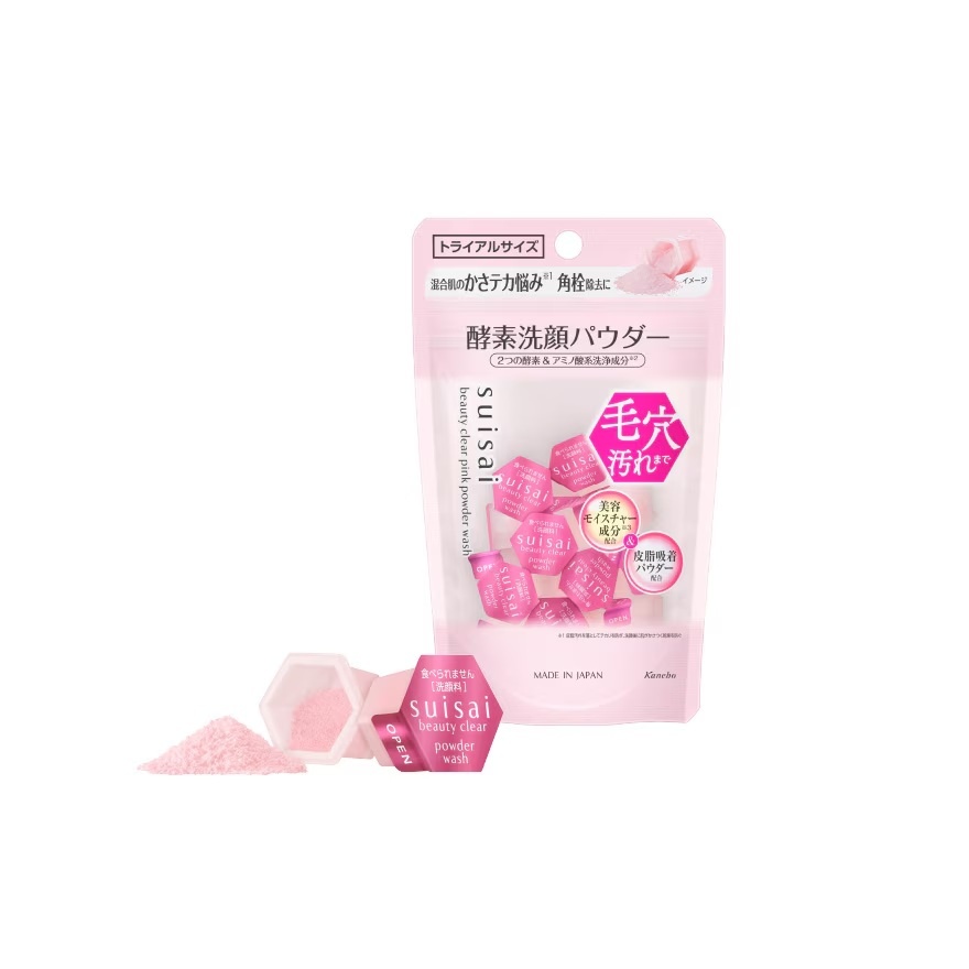 Beauty Clear Pink Powder Wash 15s