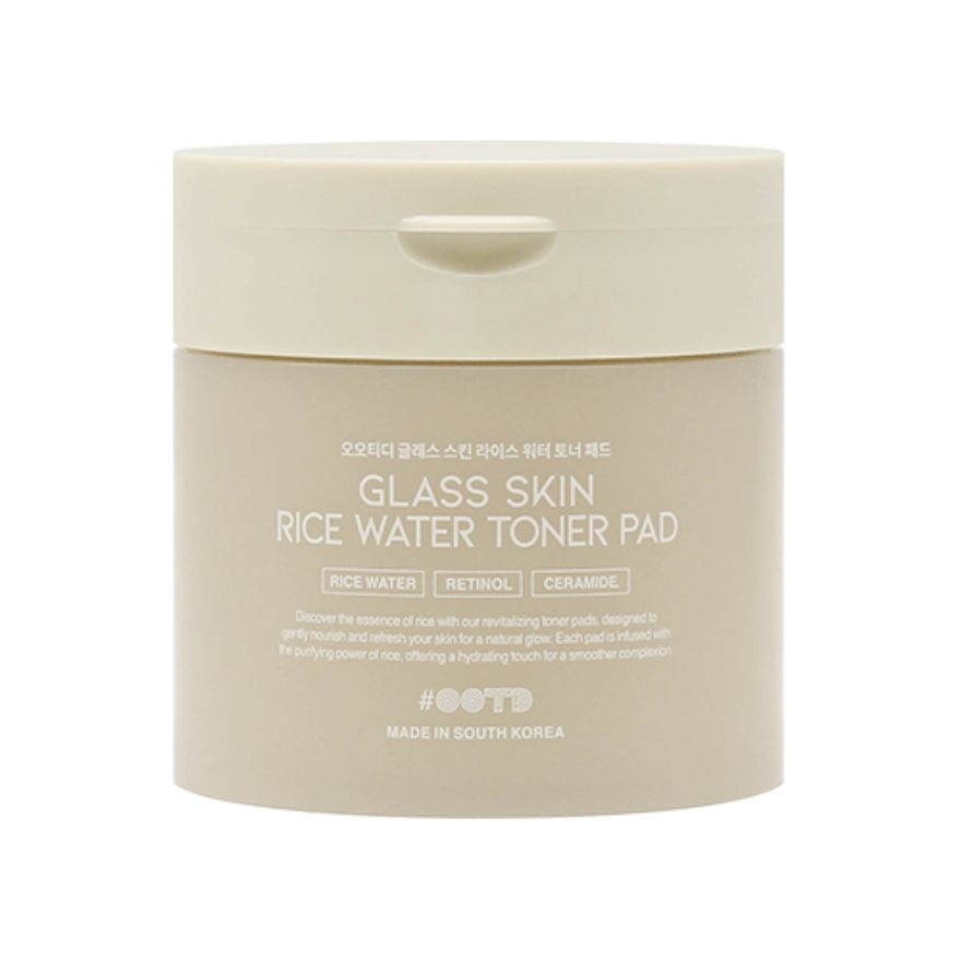 Glass Skin Rice Water Toner Pad 70s