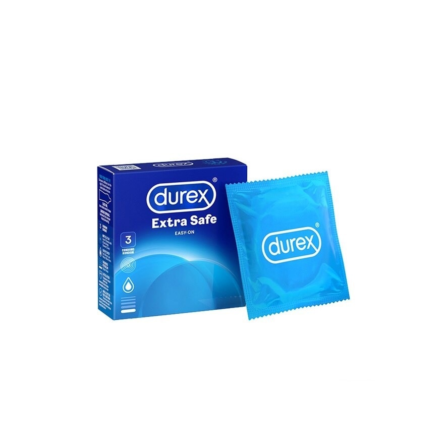 Condom Extra Safe Easy-On 3s